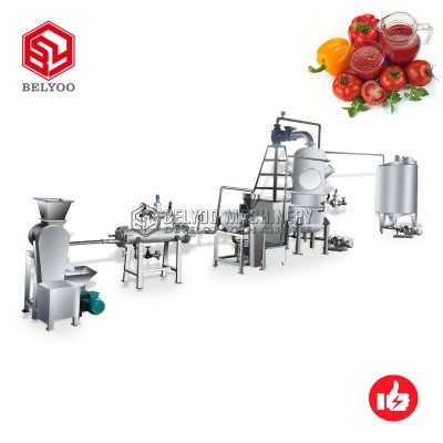 Turkey Mini Concentrated Tomato Paste Manufacturing Tomato Sauce Machine Ketchup Production Line